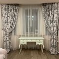 Шторы: арт. DIG 0873 коллекция Windeco Тюль: арт. MD2 коллекция Dolce Velo